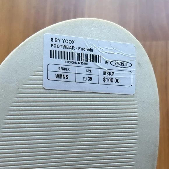 8 by YOOX sandals NWT - Picture 5 of 7